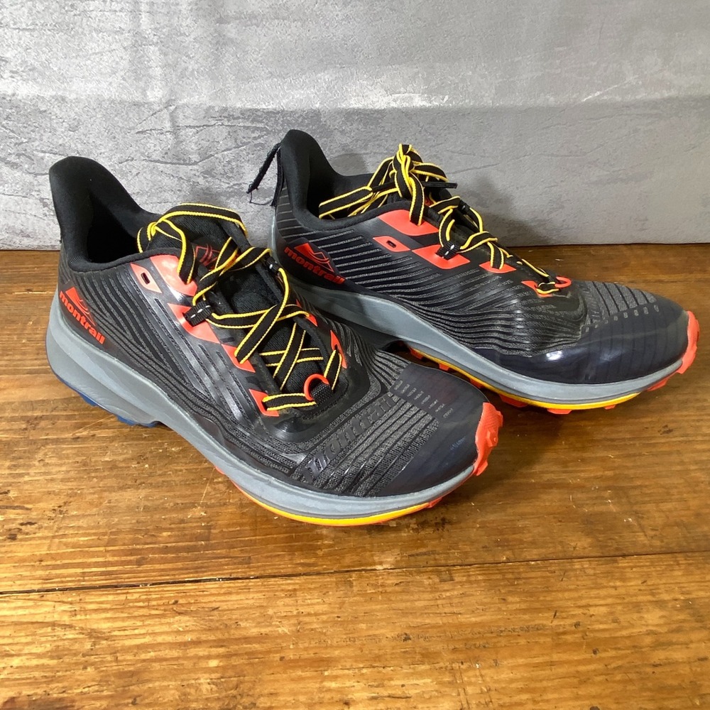Columbia Montrail Trinity AG Mens Trail Running Shoes Black Orange BM8310-089 8